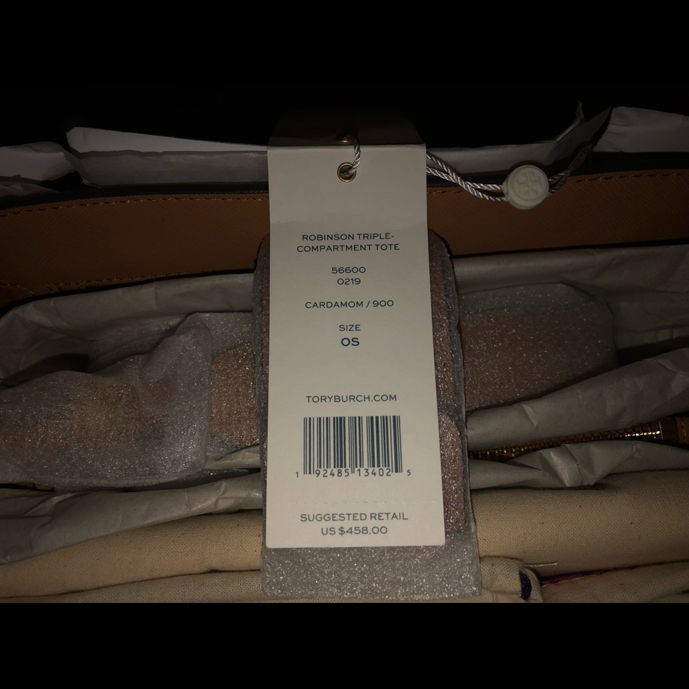 Tory Burch Robinson Triple Compartment Tote - Picture 4 of 8